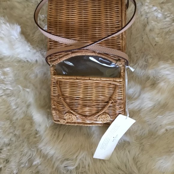 Kate Spade wicker car bag new - Picture 4 of 4